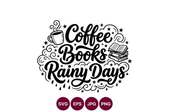 Coffee Books Rainy Days Script Lettering – A Practical Review for Digital Sellers
