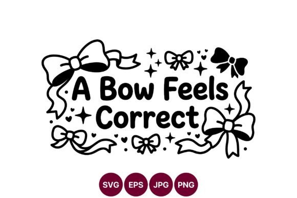 Cute Bow SVG Clipart Design: A Versatile Illustration for Blog Graphics & Editorial Content