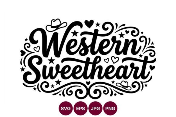 h1Western Sweetheart Calligraphic Script Graphics for Creative Sellers/h1