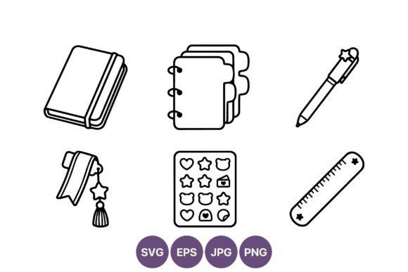Planner Notebook Pen Ruler Vector Icons: A Designer’s Real-Use Review