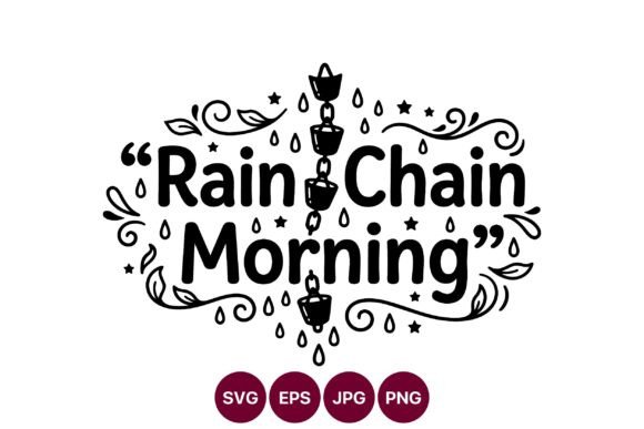 Rain Chain Morning Vector Lettering: A Designer’s Review for Branding & Marketing