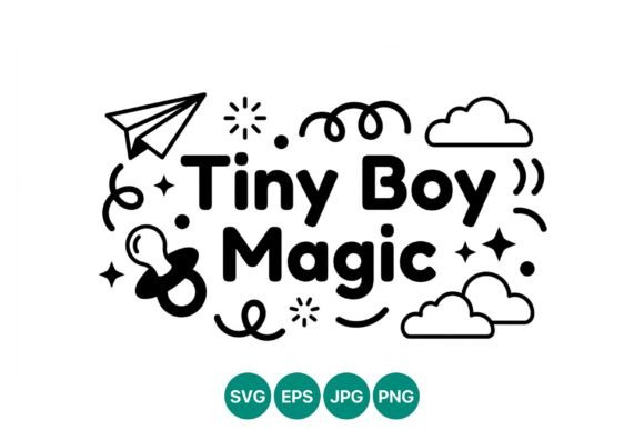 Tiny Boy Magic Playful Text Design Review